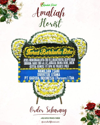 Papan Bunga Duka di Sei Gohong