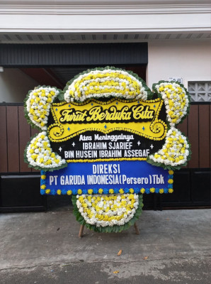 Papan Bunga Duka di Sei Gohong